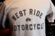 画像16: 【WESTRIDE/ウエストライド】WESTRIDE MOTORCYCLE TEE (16)