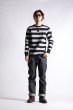 画像5: 【WESTRIDE/ウエストライド】HEAVY BORDER LONG TEE　BLACK/GRAY (5)