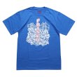 画像1: 415 CLOTHING INC　SKULL BRIDGE　S/S TEE　BLUE (1)