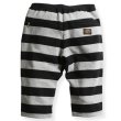 画像2: 【WESTRIDE/ウエストライド】BORDER SHORTS　BLACK/GRAY (2)