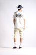 画像4: 【WESTRIDE/ウエストライド】BORDER SHORTS　PEANUT/CREAM (4)