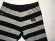 画像9: 【WESTRIDE/ウエストライド】BORDER SHORTS　BLACK/GRAY (9)