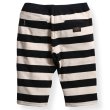 画像2: 【WESTRIDE/ウエストライド】BORDER SHORTS　BLACK/CREAM (2)