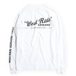 画像2: 【WESTRIDE/ウエストライド】POWER DRY LONG TEE-1: GENUINE　WHITE (2)