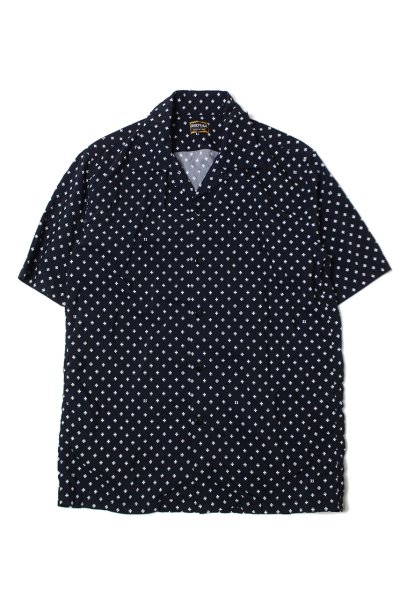 画像1: 【ViSE CLOTHING/バイスクロージング】CROSS DOT S/S Shirt (1)