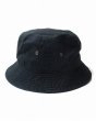 画像3: 【ViSE CLOTHING/バイスクロージング】VEL Bucket Hut　BLACK (3)