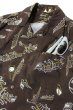 画像3: 【ViSE CLOTHING/バイスクロージング】WiLD DRAGON S/S Shirt　BROWN (3)