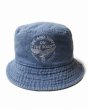 画像1: 【ViSE CLOTHING/バイスクロージング】VEL Bucket Hut　BLUEDENIM (1)