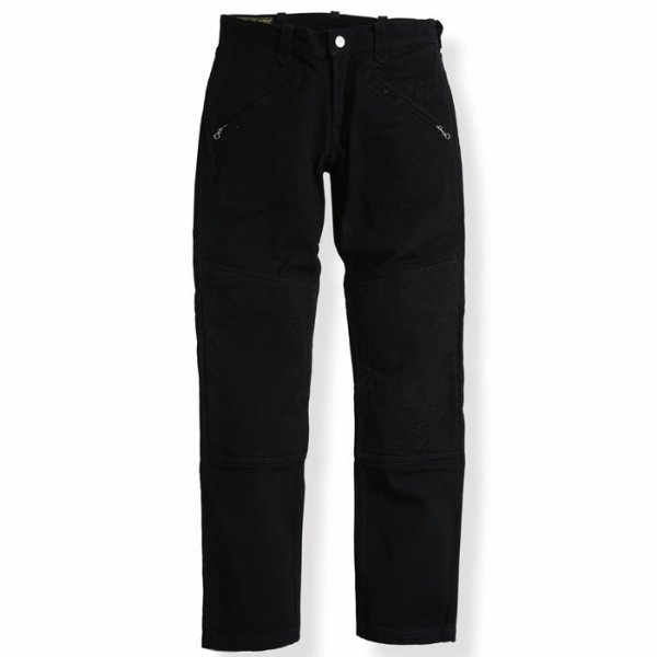 画像1: 【WESTRIDE/ウエストライド】 PAD MOTO PANTS　BLACK (1)