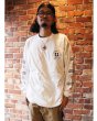 画像3: 【ViSE CLOTHING/バイスクロージング】V22-LRRL L/S T-Shirt　WHITE (3)