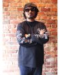 画像3: 【ViSE CLOTHING/バイスクロージング】V22-LRRL L/S T-Shirt　BLACK (3)