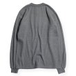 画像2: 【WESTRIDE/ウエストライド】BOMBER THERMAL HENLEY　GRAY (2)