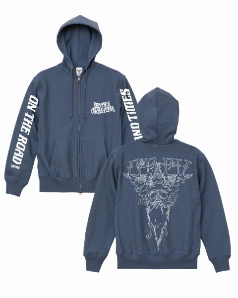 画像1: 【ViSE CLOTHING/バイスクロージング】Z-CFFV Heavy Weight Full Zip Parka　S.Blue (1)