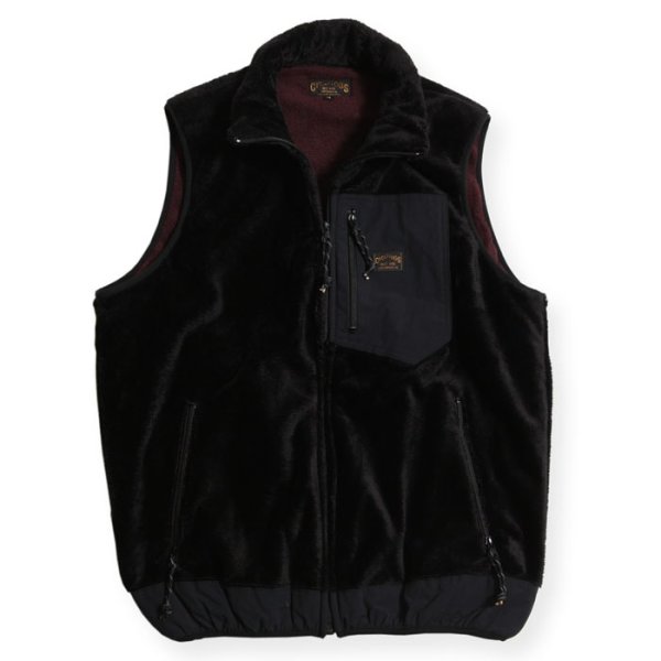 画像1: 【WESTRIDE/ウエストライド】JACKSPEAK VEST FLEECE (1)