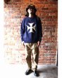 画像4: 【ViSE CLOTHING/バイスクロージング】24_BiG DADDY MC Sweater　Navy (4)