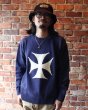 画像5: 【ViSE CLOTHING/バイスクロージング】24_BiG DADDY MC Sweater　Navy (5)