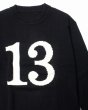 画像2: 【ViSE CLOTHING/バイスクロージング】24_ED MC Sweater　BLACK (2)