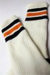 画像3: 【ViSE CLOTHING/バイスクロージング】Full Pile Socks　Natural - Bk/Og (3)