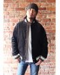 画像17: 【ViSE CLOTHING/バイスクロージング】k5L Corduroy Stadium Jacket　BLACK-WHITE (17)