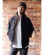 画像13: 【ViSE CLOTHING/バイスクロージング】k5L Corduroy Stadium Jacket　BLACK-GRAY (13)