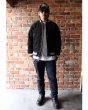 画像12: 【ViSE CLOTHING/バイスクロージング】k5L Corduroy Stadium Jacket　BLACK-WHITE (12)