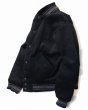 画像4: 【ViSE CLOTHING/バイスクロージング】k5L Corduroy Stadium Jacket　BLACK-GRAY (4)