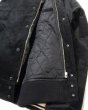 画像5: 【ViSE CLOTHING/バイスクロージング】k5L Corduroy Stadium Jacket　BLACK-WHITE (5)