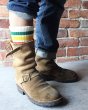 画像5: 【ViSE CLOTHING/バイスクロージング】Full Pile Socks　Natural - Gr/Rd/Ye (5)