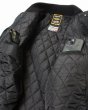 画像6: 【ViSE CLOTHING/バイスクロージング】k5L Corduroy Stadium Jacket　BLACK-GRAY (6)