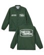 画像1: 【ViSE CLOTHING/バイスクロージング】25_FC-E Nylon Coach Jacket　GREEN (1)