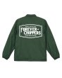 画像3: 【ViSE CLOTHING/バイスクロージング】25_FC-E Nylon Coach Jacket　GREEN (3)