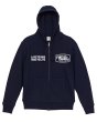 画像2: 【ViSE CLOTHING/バイスクロージング】25_FC-E Heavy Weight Full Zip Parka　NAVY (2)