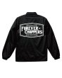 画像3: 【ViSE CLOTHING/バイスクロージング】25_FC-E Nylon Coach Jacket　BLACK (3)