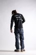 画像7: 【WESTRIDE/ウエストライド】NGT BORDER SLEEVE SWEATER　BLK (7)