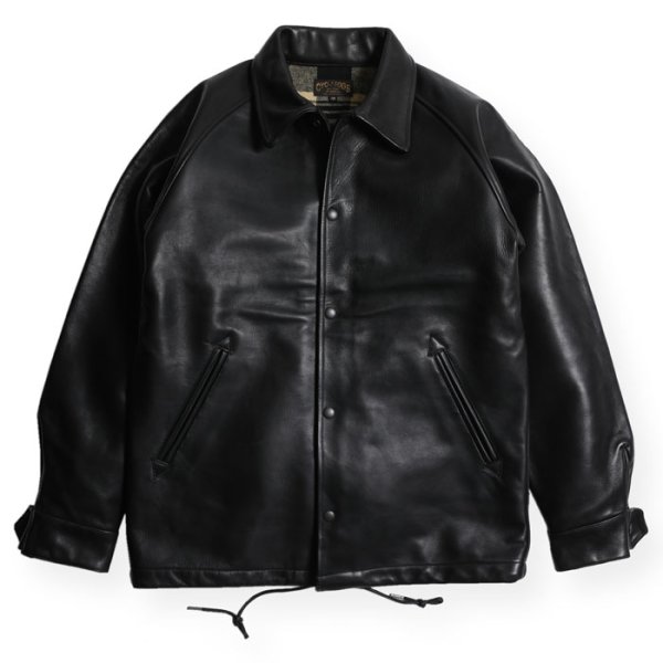 画像1: 【WESTRIDE/ウエストライド】WR LONG AWARD JACKET　BLACK (1)