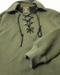 画像6: 【ViSE CLOTHING/バイスクロージング】RT Laceup Sweat　KHAKI (6)