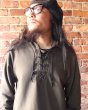 画像16: 【ViSE CLOTHING/バイスクロージング】RT Laceup Sweat　KHAKI (16)
