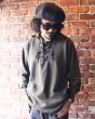 画像8: 【ViSE CLOTHING/バイスクロージング】RT Laceup Sweat　KHAKI (8)