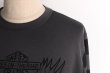 画像3: 【WESTRIDE/ウエストライド】POWER DRY BORDER SLEEVE LONG TEE　GRY/BLK (3)