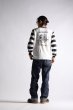 画像7: 【WESTRIDE/ウエストライド】POWER DRY BORDER SLEEVE LONG TEE　WHT/BLK (7)
