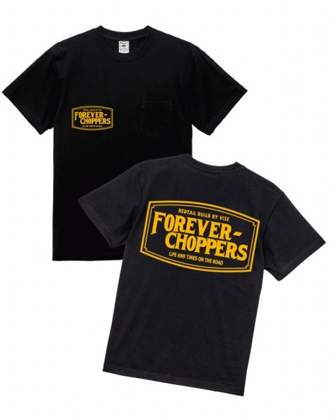 画像1: 【ViSE CLOTHING/バイスクロージング】FC-E S/S Poket T-Shirt　BLACK (1)