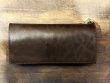 画像2: 【PARASITE/パラサイト】TRACKER LEATHER WALLET LONG　BROWN (2)