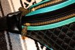 画像3: 【PARASITE/パラサイト】HORSE HIDE TYPE1　COMBINATION 　BLACK x TURQUOISE (3)