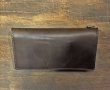 画像2: 【PARASITE/パラサイト】TRACKER LEATHER WALLET STANDARD　BROWN (2)