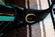 画像2: 【PARASITE/パラサイト】HORSE HIDE TYPE1　COMBINATION 　BLACK x TURQUOISE (2)