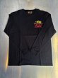 画像3: 【PARASITE/パラサイト】ROSE LIP L/S T-SHIRT　BLACK (3)