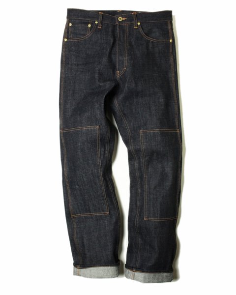 画像1: 【ViSE CLOTHING/バイスクロージング】DK-LA 5Poket Denim Pant　BLUE (1)