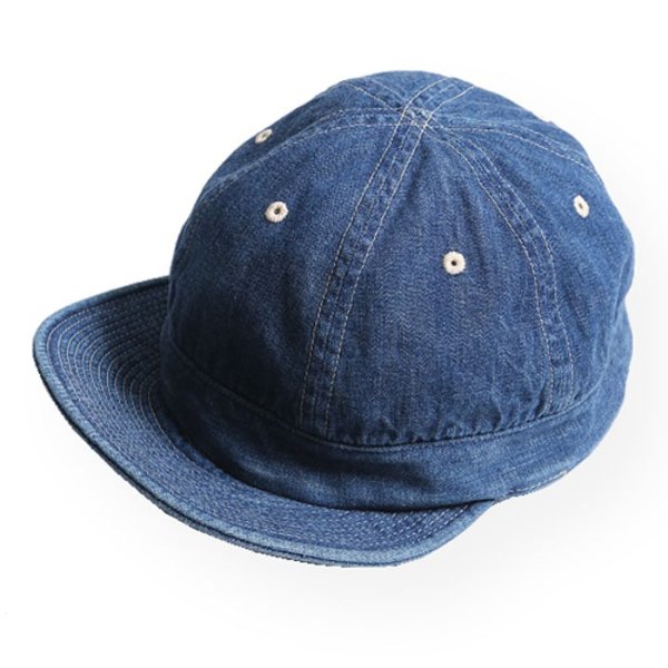 画像1: 【WESTRIDE/ウエストライド】ARMY CAP　USEDBLUE (1)