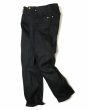 画像2: 【ViSE CLOTHING/バイスクロージング】DK-LA 5Poket Denim Pant　BLACK (2)