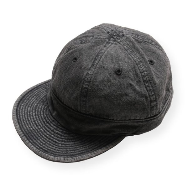 画像1: 【WESTRIDE/ウエストライド】ARMY CAP　USEDBLK (1)